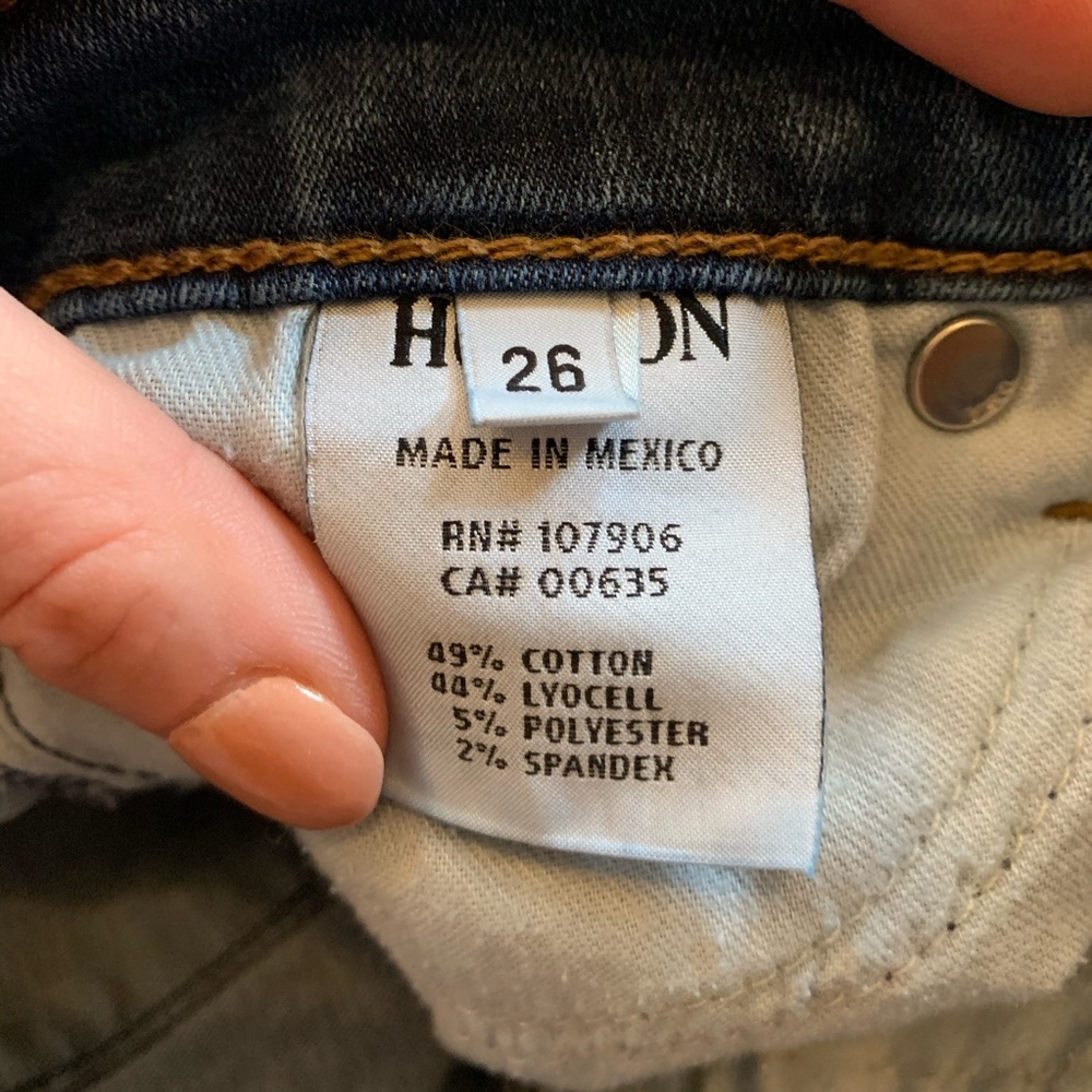 Hudson Krista Super Skinny Crop Jeans - Picture 10 of 12